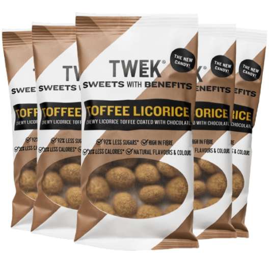 TWEEK Toffee Licorice 5x65g