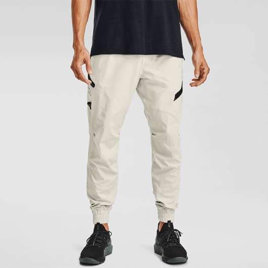 UA Project Rock Unstoppable Pant, Summit White