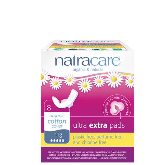 Ultra Extra Pads Long, 8 st