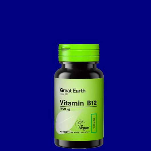 Vitamin B12 1000 µg, 60 tabletter