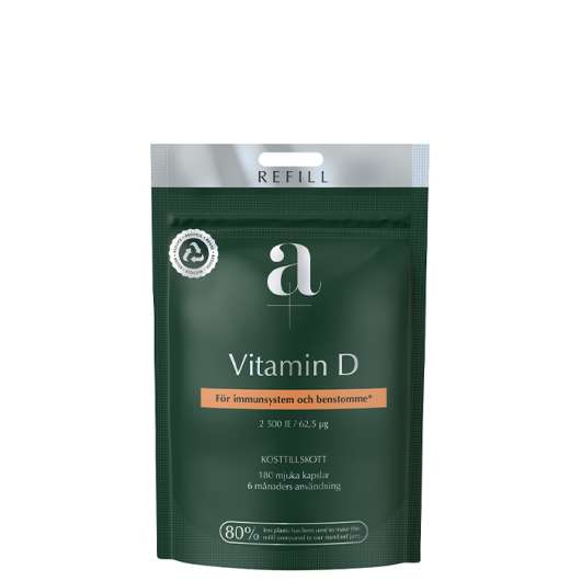 Vitamin D 180 mjuka kapslar Refill