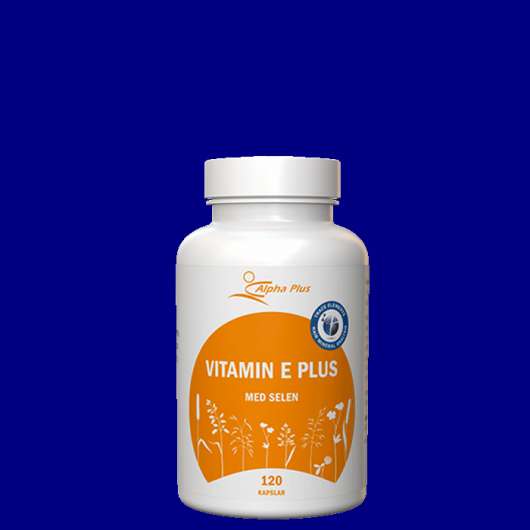 Vitamin E Plus, 120 kapslar