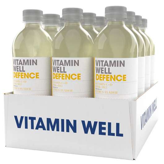 Vitamin Well Defence Citrus Fläder 12x500ml