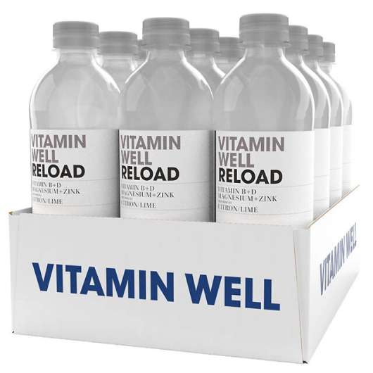Vitamin Well Reload Citron Lime 12x500ml
